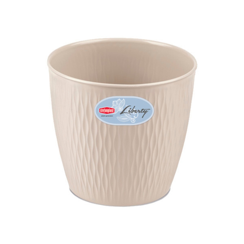 Puķu pods Liberty Ø20x19cm balts (2187206)