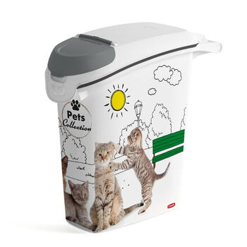 Контейнер для хранения корма Pets Life Dogs 10кг 23л 23,2х49,7х50,3см кот (0803882E26)