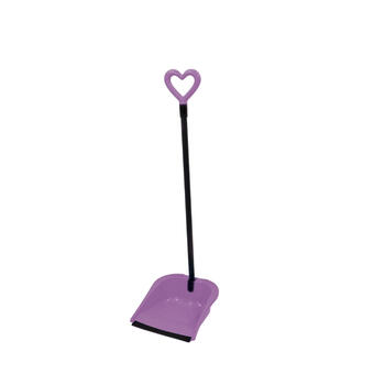 Резиновый совок для волос Love 24,5x27x85 см, ассорти, 4 цвета (115674004)
