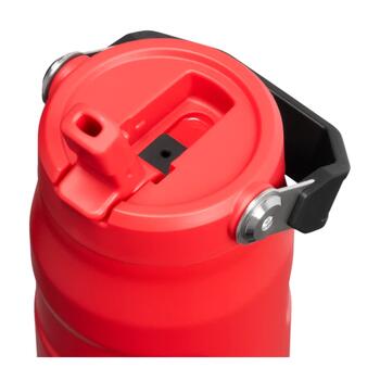 Термос с трубочкой IceFlow Bottle Flip Straw 2.0 0.71L темно-красного цвета (28112830507)