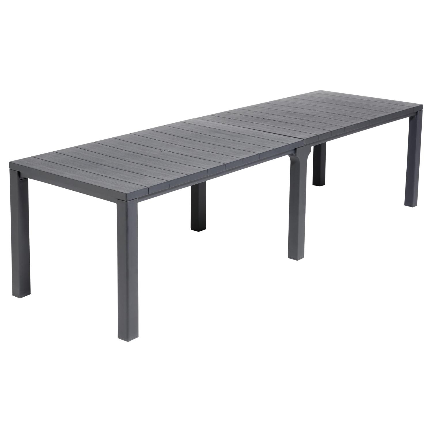 Садовый стол Julie Double Table (2 конфигурации) серый (29210662939)