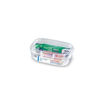 Pārtikas uzglabāšanas trauks taisnstūrveida 0.25L Snap Box caurspīdīgs (0802278000)