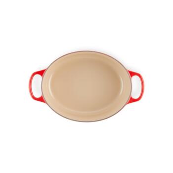 Le Creuset Čuguna katls ovāls 31cm / 6,3L sarkans (02726316)