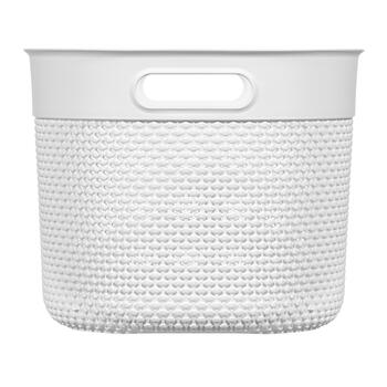 Grozs Filo L 18L 38x28x22cm balts (0800703N23)
