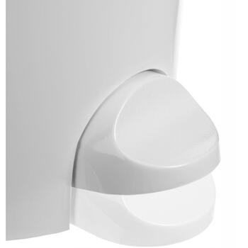 Pedāļspainis 15L 33,5x27,5x36,2cm balts (0814011026)