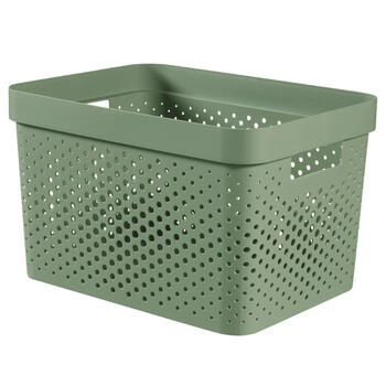 Коробка Infinity Recycled 17L 36x27x22см зеленая (0804740S86)