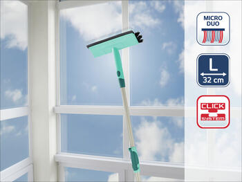 LEIFHEIT Щетка для окон с телескопической ручкой 120-200см Brush Window Cleaner (1051104)