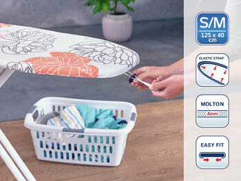 Gludināmā dēļa audums Cotton Comfort S/M 125x40cm (1071601)