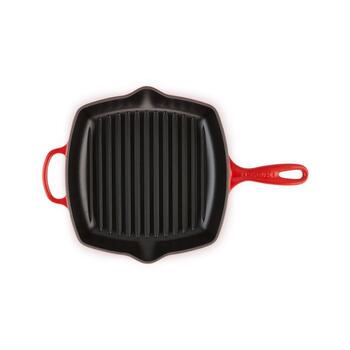 Le Creuset Čuguna grillpanna kvadrātveida 26x26cm sarkana (02723271)