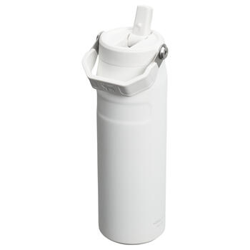 Термос с трубочкой IceFlow Bottle Flip Straw 2.0 0.71L белого цвета (2811283144)
