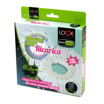 Maināmais mikrošķiedras mops  Love Spin mop 360&deg; (115965017)