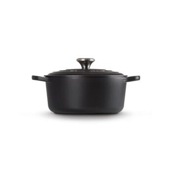 Le Creuset Čuguna katls apaļš Ø26cm / 5,3L matēts melns (02726090)
