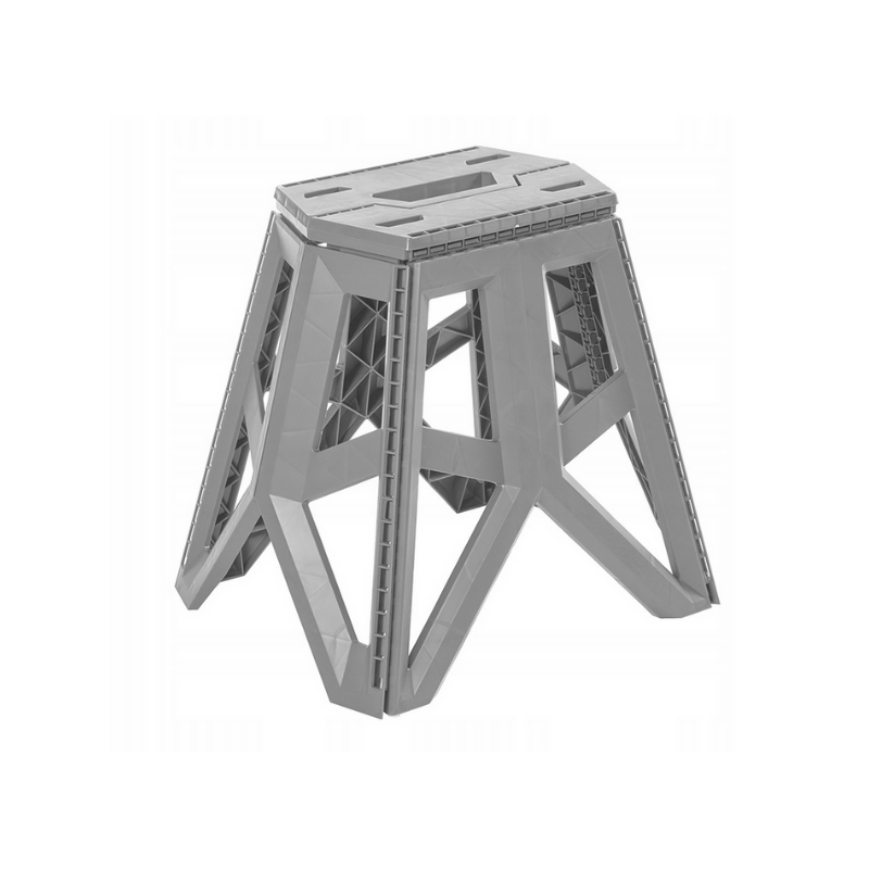Складной садовый стул грузоподъемностью до 120 кг Том 29x20x39 см серый (0610658130)