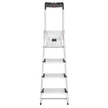 Kāpnes mājsaimniecības L80 ComfortLine / alumīnija / 4 pakāpieni (038040407)