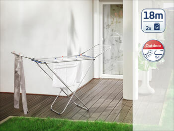 LEIFHEIT Cушилка для белья Classic Siena 180 Easy Aluminium (1081151)