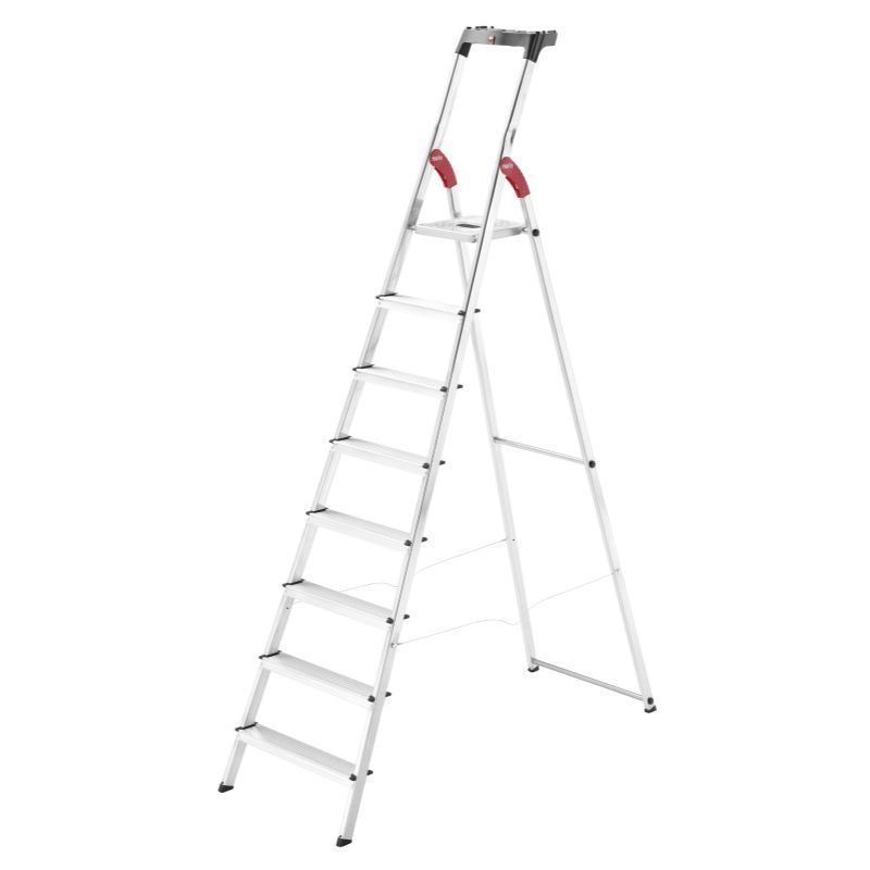 Kāpnes mājsaimniecības L60 StandardLine / alumīnija / 8 pakāpieni (038160807)