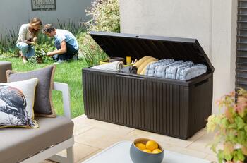 Ящик для хранения Springwood Storage Box 305L коричневый (29202378590)