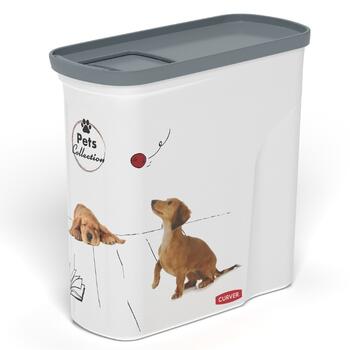Trauks barības uzglabāšanai Pet Life Dogs 1,5kg 2L 20,5x86x19,4cm suns (0804346E27)
