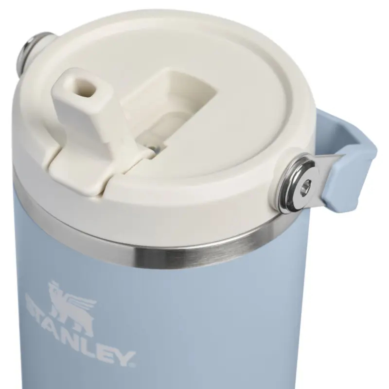 Termokrūze ar salmiņu The IceFlow Flip Straw 2.0 Tumbler 0,89L gaiši zila (28120431089)