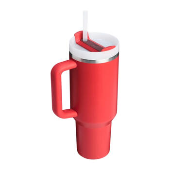 Termokrūze ar salmiņu The Quencher H2.O FlowState Tumbler 1.18L sarkana (28125740159)
