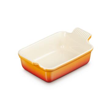 Cepamtrauks taisnstūra Heritage akmens masas 19x14cm / 1,1L oranžs (02110252)
