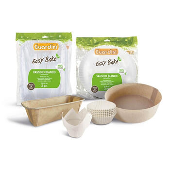 Бумажные противни белые комплект из 3 штук Easy Bake Bio Ø23 см (1415794BIO)