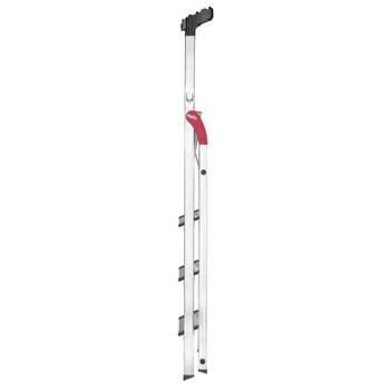 Kāpnes mājsaimniecības L80 ComfortLine / alumīnija / 4 pakāpieni (038040407)