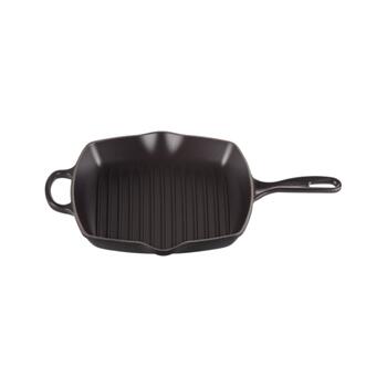 Le Creuset Čuguna grillpanna kvadrātveida 26x26cm matēti melna  (02723784)