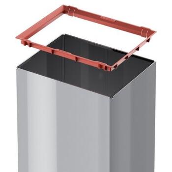 Atkritumu tvertne Big-Box Swing L / 35L / sudraba krāsā (038401210)