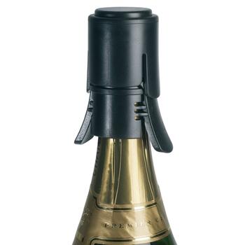 Le Creuset Dzirkstošā vīna aizbāznis SW-106 Champagne Stopper 9cm matēts melns (02007496)