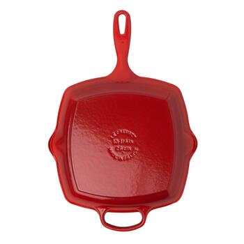 Le Creuset Čuguna grillpanna kvadrātveida 26x26cm sarkana (02723271)