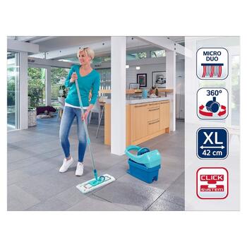 Ведро для уборки пола Profi XL Mobile + сменная салфетка Profi XL Superduster (1055396)