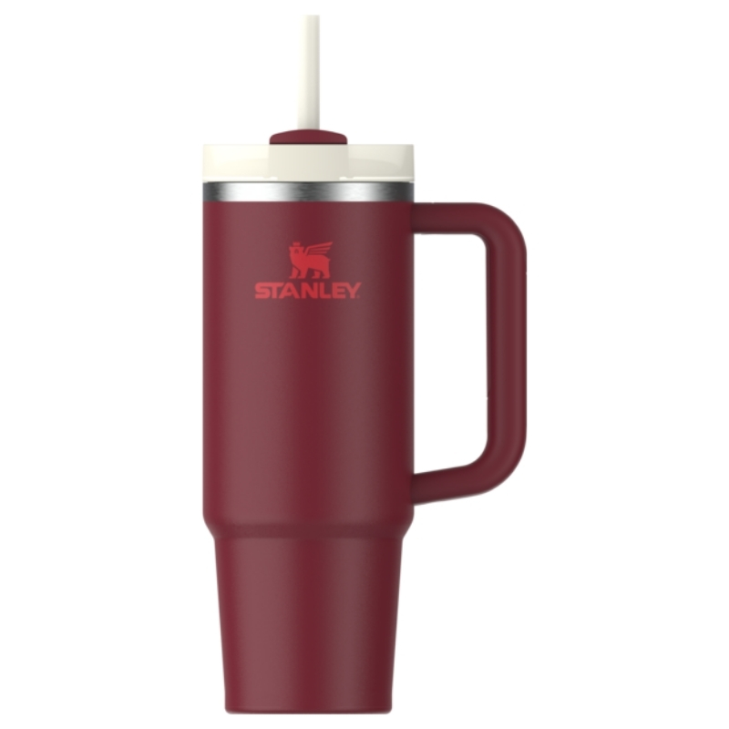 Термокружка с трубочкой The Quencher H2.O FlowState Tumbler 0,89 л, темно-красная (2812551155)