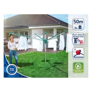 Leifheit Роторная сушилка для белья Linomatic 400 Comfort (1085271)