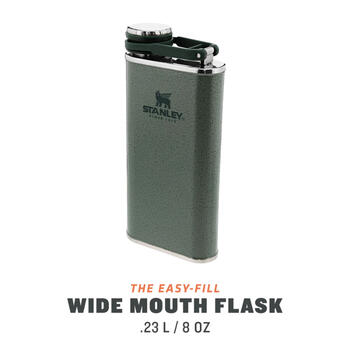 Фляга The Easy-Fill Wide Mouth Flask 0,23Л зеленый (2800837126)