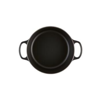 Čuguna katls apaļš &Oslash;24cm / 4,2L matēts melns  (02726075)