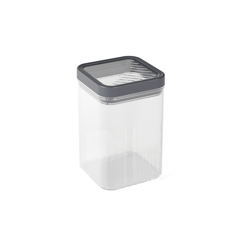 Sausās pārtikas uzglabāšanas trauks 1,2L Kara caurspīdīgs/tumši pelēks (0803101W54)