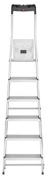 Kāpnes mājsaimniecības L60 StandardLine / alumīnija / 6 pakāpieni (038160607)