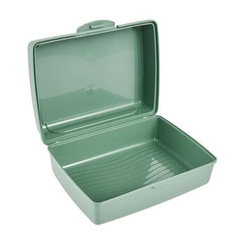 Pārtikas uzglabāšanas trauks click-box midi 1L Carla "Sandwich" 17x13x7cm zaļš (0610697315)