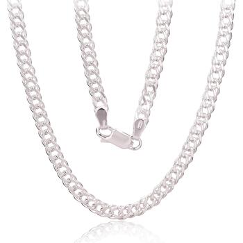 Sudraba ķēdīte Rombs 5.5 mm , dimantu apstrādājums #2400090, Sudrabs 925°. Izmērs: 50. Svars: 21.2