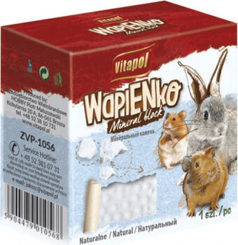Vitapol MINERAL BLOCK natural for rodents and rabbit 1pc 40g - минеральный блок для грызунов (ZVP-1056)