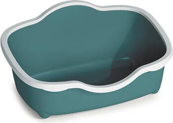 Stefanplast Kaķu tualete TRES CHIC Open (balts/angļu zaļš) (99101)