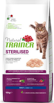 NT STERILISED ADULT WHITE MEATS&PEA 10KG - СУХОЙ КОРМ С БЕЛЫМ МЯСОМ И ГОРОШКОМ ДЛЯ ВЗРОСЛЫХ СТЕРИЛИЗОВАННЫХ КОШЕК (924697)