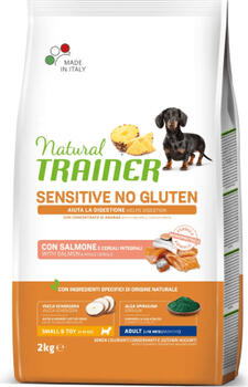 NT DOG SENSITIVE NO GLUTEN ADULT MINI SALMON 2 KG - Cухой корм без глютена с лососем для взрослых собак мелких пород (925239)