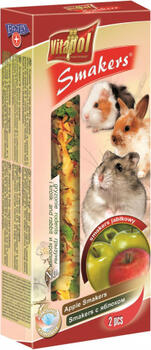 STANDARD Smakers apple for rodents and rabbit 2pcs 90g - Vitapol nūjiņas ar āboliem grauzējiem (ZVP-1114)