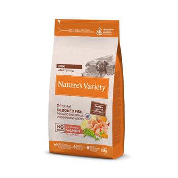 NV Dog No Grain Mini Adult Norwegian Salmon 1.5 Kg - беззерновой сухой корм с лососем для взрослых собак мелких пород (927163)