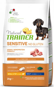 NT DOG SENSITIVE NO GLUTEN ADULT MINI PORK 2 KG- полноценный безглютеновый корм со свининой для взрослых собак мелких пород (925241)