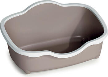 Stefanplast Kaķu tualete TRES CHIC Open (balts/puderbrūns) (99100)