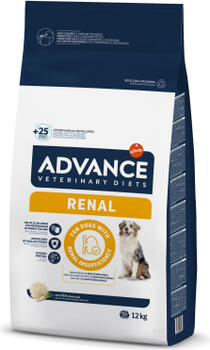 ADVANCE VETERINARY DIETS DOG RENAL 12KG - ДЛЯ СОБАК С НАРУШЕНИЯМИ РАБОТЫ ПОЧЕК (962347)