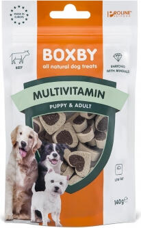 BOXBY MULTIVITAMIN SNACKS 140g - КОМПЛЕКС ВИТАМИНОВ ДЛЯ ВЗРОСЛЫХ СОБАК (8114002351)